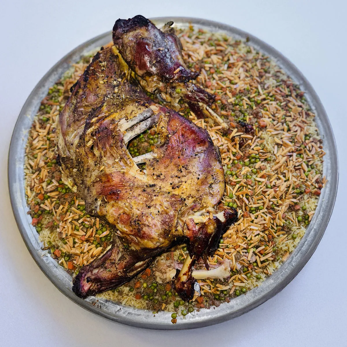 خاروف او نصف خاروف مع رز