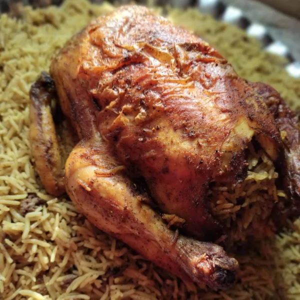 دجاج محشي