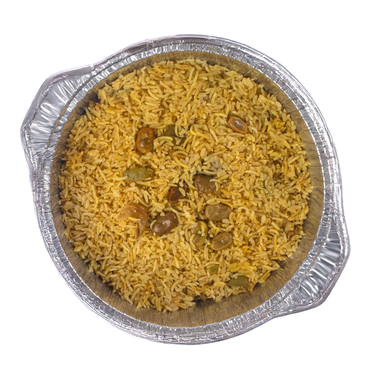 مقلوبة فول نباتي